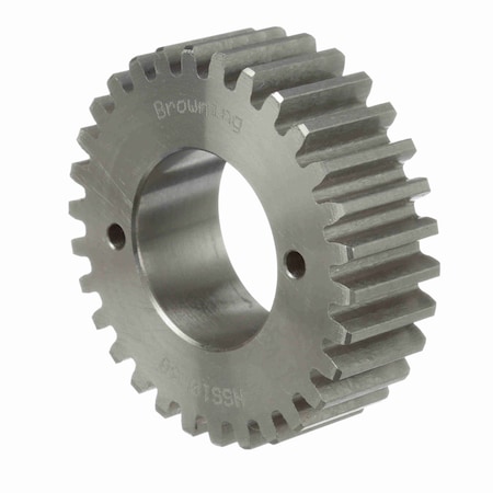 Browning Steel Bushed Bore Spur Gear - 14.5 Pa 10 Dp, NSS10H30 NSS10H30